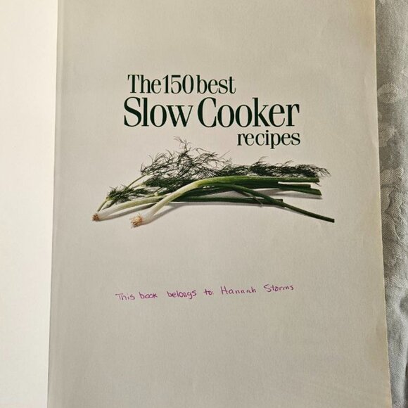 The 150 Best Slow Cooker Recipes by Judith Finlayson - Paperback - Picture 2 of 9
